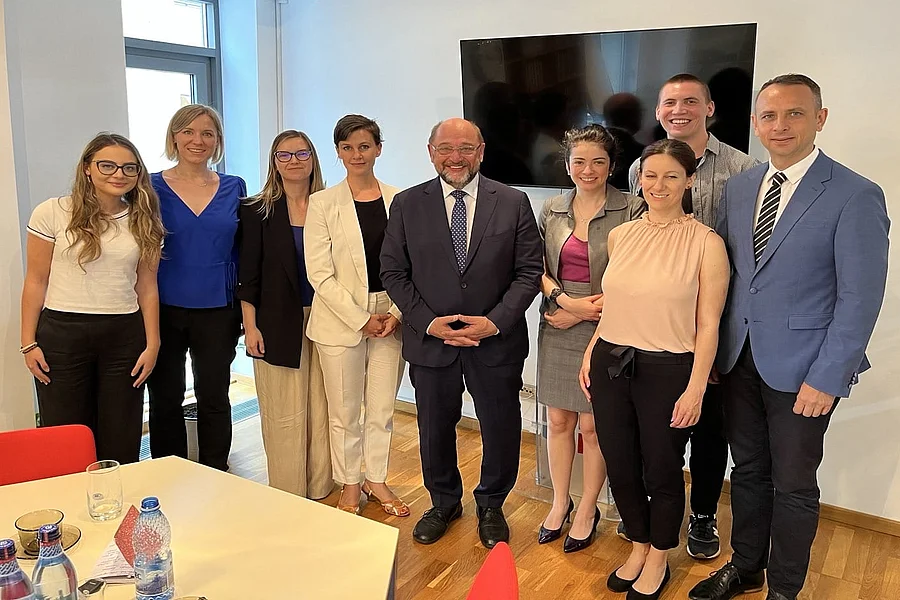 Meeting the FES Romania staff