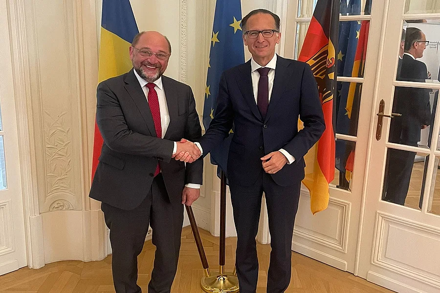 Meeting the German Ambassador