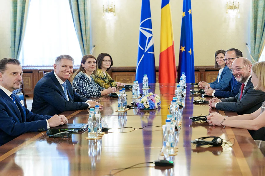 Meeting the Romanian President