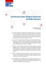 Social and labor market inclusion of older persons