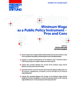 Minimum wage as a public policy instrument