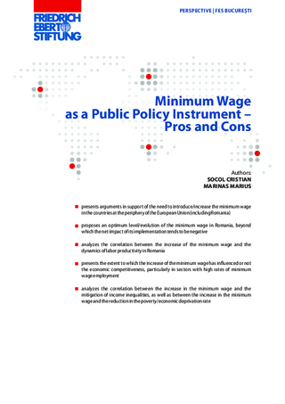 Minimum wage as a public policy instrument