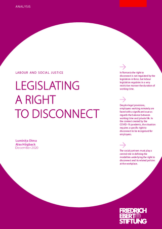 Legislating a right to disconnect