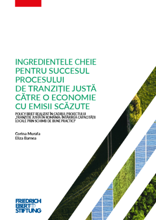 Ingredientele cheie pentru succesul procesului de tranziţie justă către o economie cu emisii scăzute
